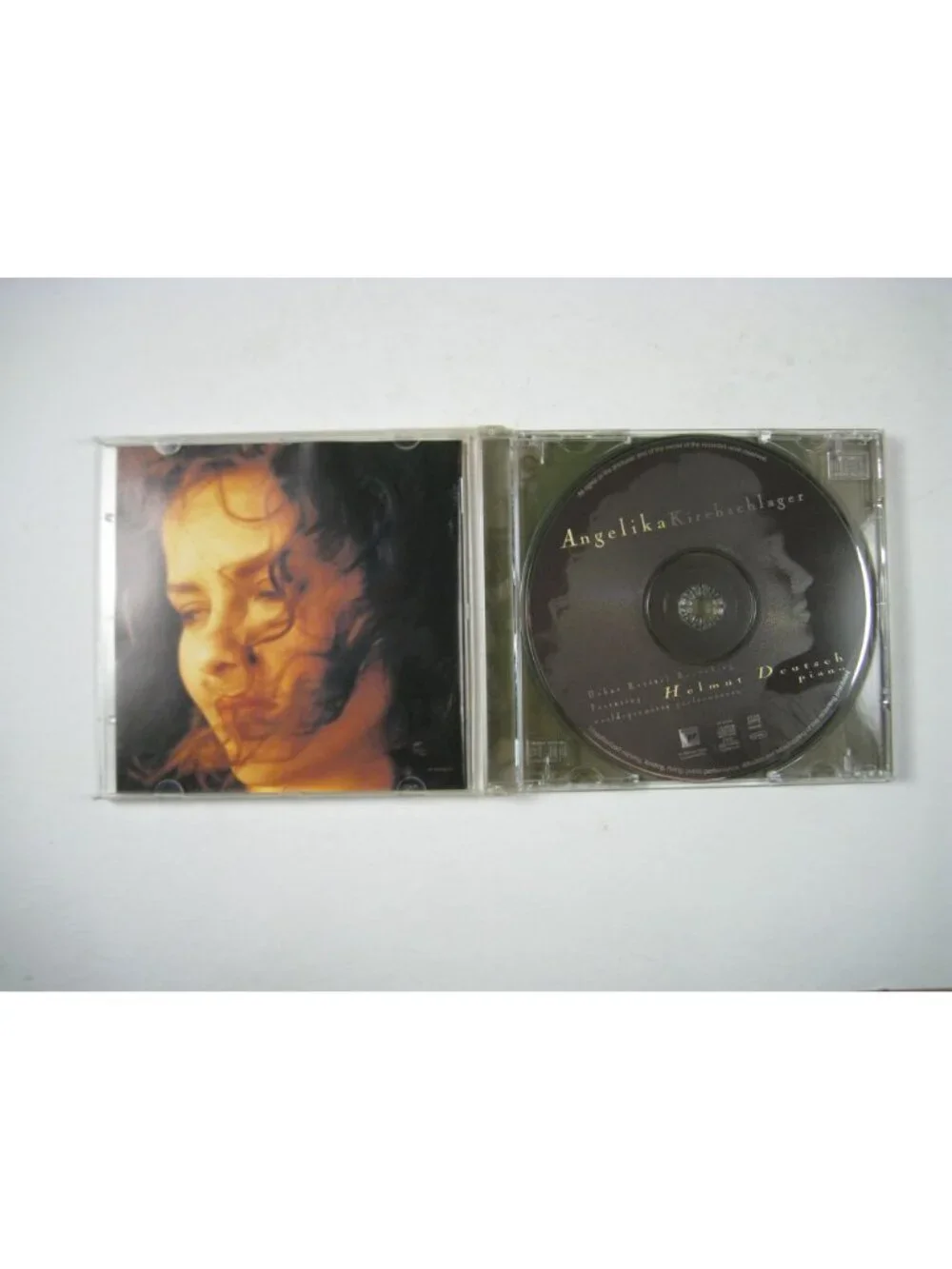 Angelika Kirchschlager Mahler Korngold Deutsch Piano CD Album Classical